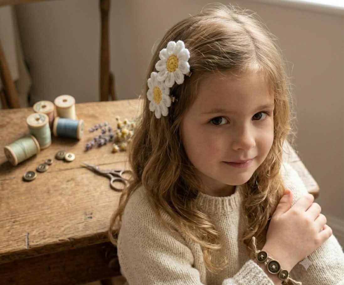 Daisy Hair Clip - Image 2